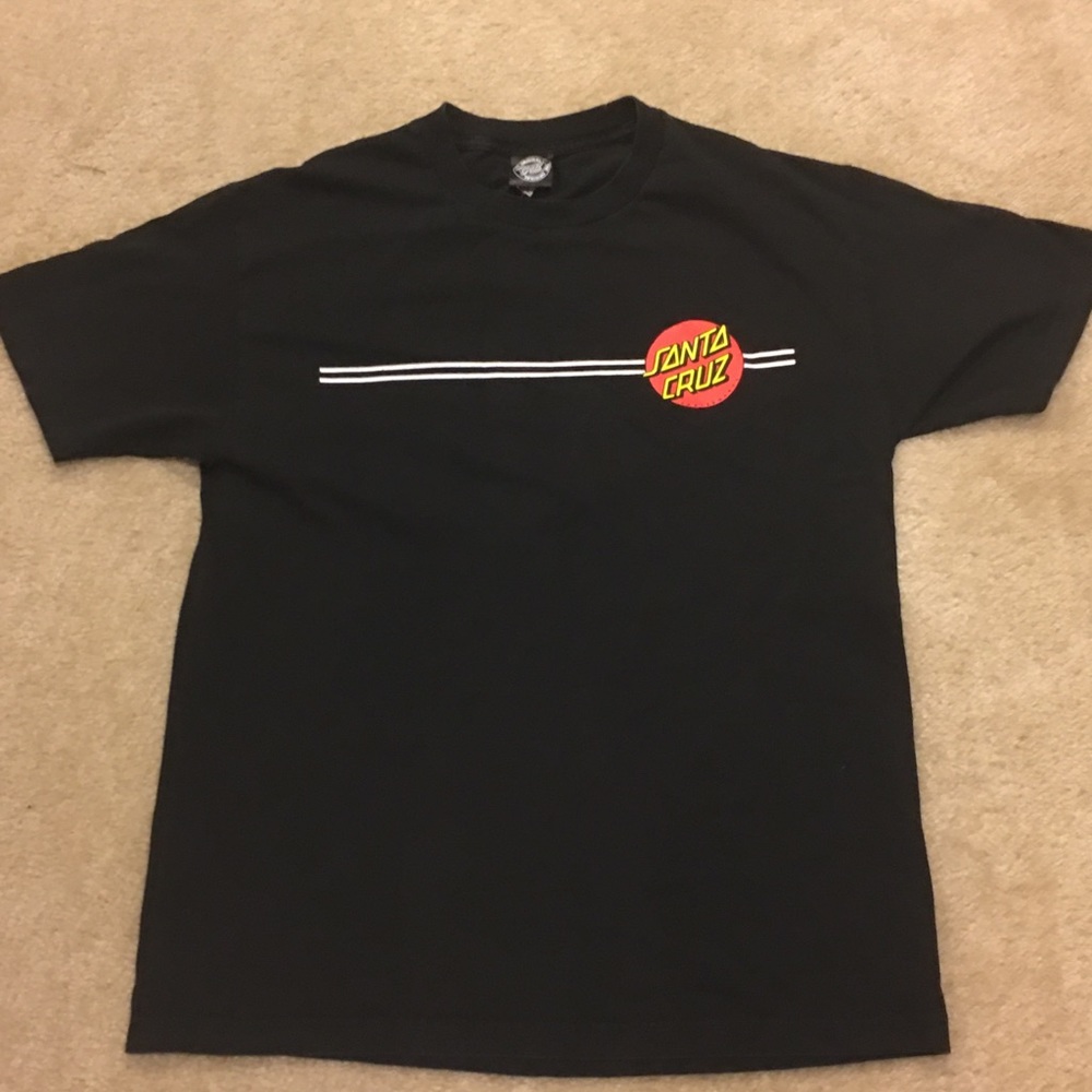 Classic Dot Santa Cruz Mens T-Shirt Sz L